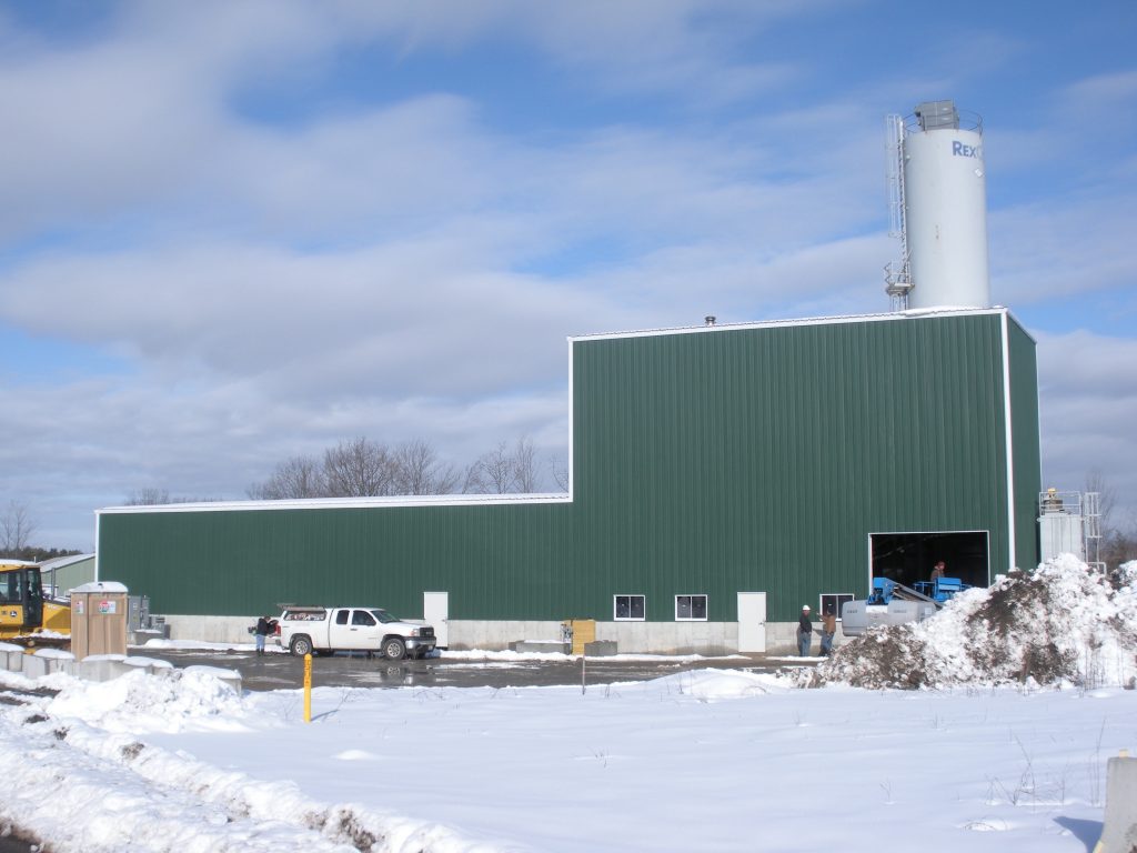 Westbrook Maine Metal Building - Concrete Batch Plant