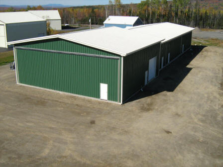 Greenville Maine Metal Buildings - T-Hangar